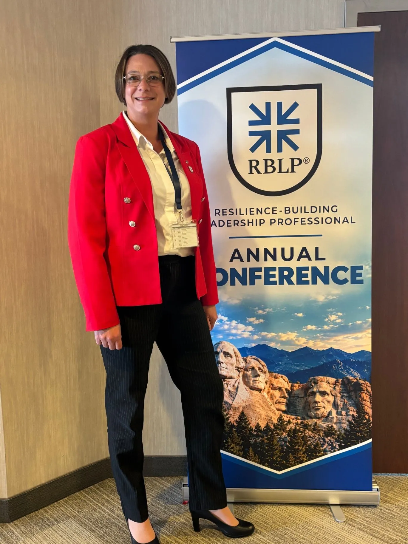 Shelley at an RBLP annual conference